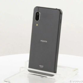【中古】SHARP(シャープ) AQUOS sense3 lite 64GB ブラック SH-RM12 楽天 SIMフリー 【258-ud】