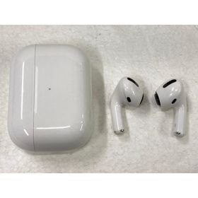 中古 ワイヤレスイヤホン Apple AirPods Pro 第1世代 MagSafe対応 MLWK3J／A ※RとＬに音割れ、NC使用中にPodsに触れると雑音が入ります