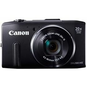 【中古】Canon デジタルカメラ Power Shot SX280HS 約1210万画素 光学20倍ズーム ブラック PSSX280HS(コンパクトデジタルカメラ)