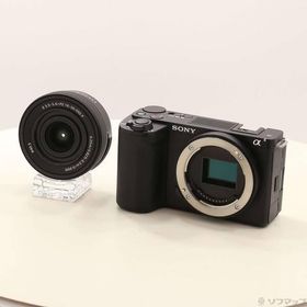 〔中古〕SONY(ソニー) VLOGCAM ZV-E10 II パワーズームレンズキット ブラック ZV-E10M2K B〔305-ud〕