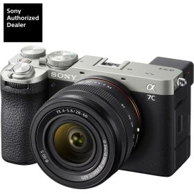 [新品]SONY ソニー ミラーレス一眼カメラ α7C II ズームレンズキット シルバー ILCE-7CM2L S