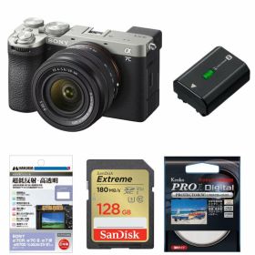 【お買い得セット】[新品]SONY ソニー ミラーレス一眼カメラ α7C II ズームレンズキット シルバー ILCE-7CM2L S