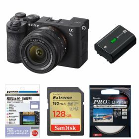 【お買い得セット】[新品]SONY ソニー ミラーレス一眼カメラ α7C II ズームレンズキット ブラック ILCE-7CM2L B