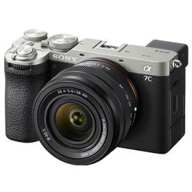 【同梱不可】 SONY ソニー ILCE-7CM2L(S)シルバー α7C II ズームレンズキット デジタル一眼カメラ Eマウント 【日時指定不可】 【銀振・代引不可】