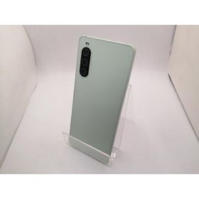 【中古】SONY 楽天モバイル 【SIMフリー】 Xperia 10 V セージグリーン 6GB 128GB XQ-DC44【三宮駅前】保証期間１ヶ月【ランクC】