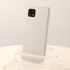 〔中古〕SHARP(シャープ) AQUOS sense6 64GB シルバー SH-RM19 楽天 SIMフリー〔295-ud〕