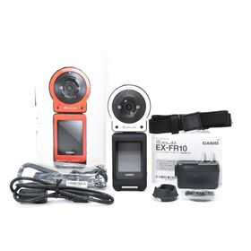 カシオ(CASIO)の【1014】 CASIO デジカメ EXILIM EX-FR10WE ホワイト(コンパクトデジタルカメラ)