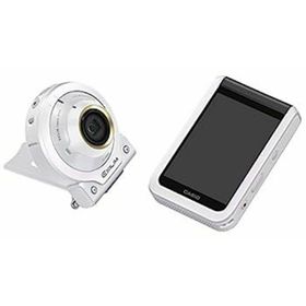 【中古】CASIO デジタルカメラ EXILIM EX-FR100LWE カメラ部/モニター部分離 セルフィーが簡単 3つのこだわり自分撮り機能(コンパクトデジタルカメラ)