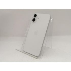 【中古】Apple 国内版 【SIMフリー】 iPhone 16 Plus 128GB ホワイト MXVC3J/A【中野】保証期間１ヶ月【ランクA】