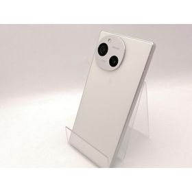 【中古】SHARP docomo 【SIMフリー】 AQUOS R9 ホワイト 12GB 256GB SH-51E【神保町】保証期間１ヶ月【ランクB】