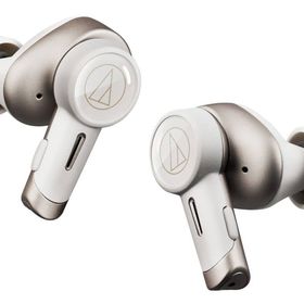 audio-technica Bluetooth 完全ワイヤレスイヤホン ノイズキャンセリング搭載 (ホワイト) [ATH-TWX9MK2WH] ヘッドフォン