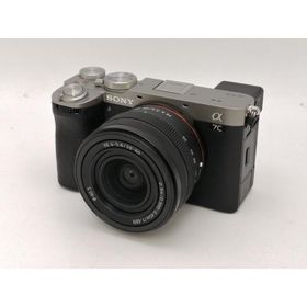 【中古】SONY α7C II ズームレンズキット シルバー ILCE-7CM2L(S)【新宿2】保証期間１ヶ月【ランクA】