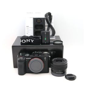 SONY(ソニー) フルサイズ ミラーレス一眼カメラ α7CII ズームレンズキット(同梱レンズ:SEL2860) ブラック ILCE-7CM2L