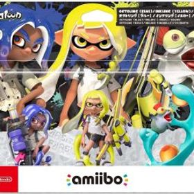 amiibo トリプルセット[インクリング【イエロー】/オクトリング【ブルー】/コジャケ](スプラトゥーンシリーズ)