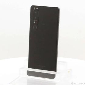 ソフマップ 〔中古品〕 Xperia 1 III 256GB フロストブラック SO-51B docomoロック解除SIMフリー【198】