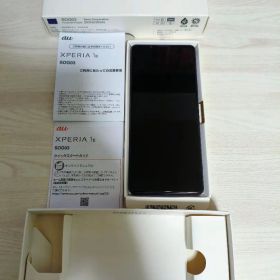 【1】Xperia1lll SOG03 フロストパープル SIMフリー au