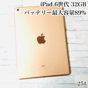 iPad 第6世代 32GB wifiモデル 管理番号：251
