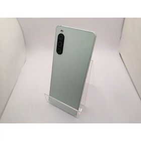 【中古】SONY 楽天モバイル 【SIMフリー】 Xperia 10 V セージグリーン 6GB 128GB XQ-DC44【三宮駅前】保証期間1ヶ月【ランクC】