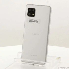 【中古】SHARP(シャープ) AQUOS sense6 64GB シルバー SH-M19 SIMフリー 【269-ud】