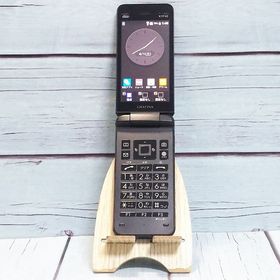 au GRATINA KYF42 ブラック 京セラ SIMロック 097