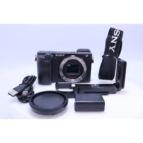 ソニー(SONY)の【6,755回 極美品】SONY α6400 ボディ ミラーレス一眼カメラ(ミラーレス一眼)