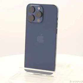 ソフマップ 〔中古品〕 iPhone15 Pro Max 512GB ブルーチタニウム MU6X3J／A SIMフリー【377】