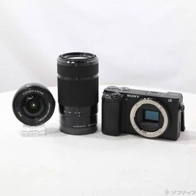 〔中古〕SONY(ソニー) α6400 ILCE-6400Y ダブルズームレンズキット ブラック〔276-ud〕