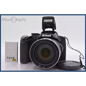 ニコン Nikon COOLPIX P510 42x 前キャップ、バッテリー付属 ★完動★同梱可 #am1078(コンパクトデジタルカメラ)