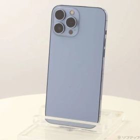 ソフマップ 〔中古品〕 iPhone13 Pro Max 128GB シエラブルー MLJ73J／A SIMフリー 〔ネットワーク利用制限▲〕【262】