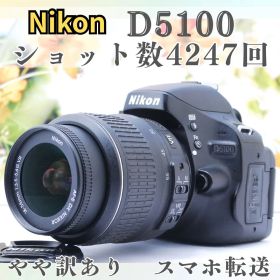 ショット数極少⭐️Nikon D5100⭐️スマホ転送 自撮り 動画 一眼レフ