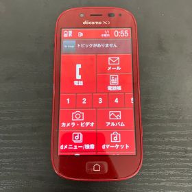 らくらくスマートフォン3 F-06F 8GB レッド