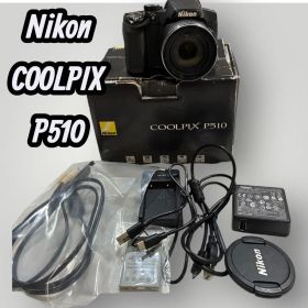 ★美品★ Nikon ニコン COOLPIX P510 ブラック バッテリー2個