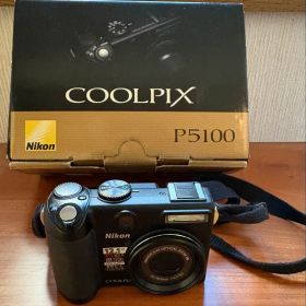 【中古】希少 Nikon COOLPIX P5100 デジタルカメラセット
