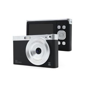 【長期保証付】KEIYO ケイヨー AN-DC003BK マットブラック スマホと繋がる!WiFiレトロデジタルカメラ 800万画素 ANDC003BK