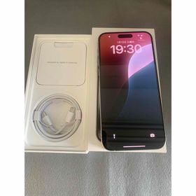 超美品 アメリカ版 simフリー iPhone15 Pro max 256GB(スマートフォン本体)