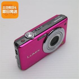 美品 DMC-FS7 ピンク 即日発送 Panasonic LUMIX デジカメ 本体 あすつく 土日祝発送OK