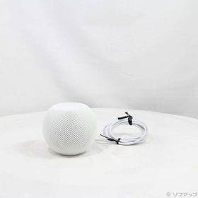 【中古】Apple(アップル) HomePod mini ホワイト MY5H2J／A 【198-ud】