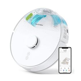 SwitchBot ロボット掃除機 2700pa強力吸引 水拭き対応 禁止エリア マッピング 静音設計 レーザー搭載 S1