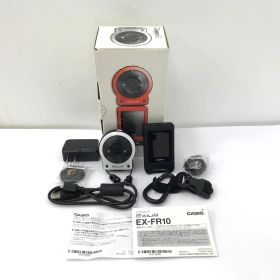 ■CASIO カシオ EX-FR10 EXILIM ホワイト デジタルカメラ 基本動作確認済