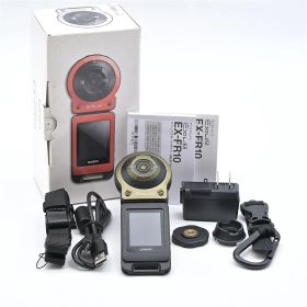 CASIO カシオ EX-FR10GN グリーン ビデオカメラ【中古】