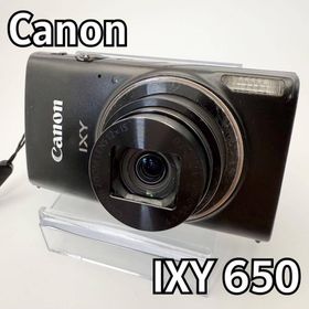 Canon IXY 650 ブラック デジカメ Wi-Fi搭載 10181(コンパクトデジタルカメラ)
