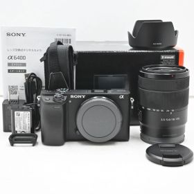 ショット数『1168』SONY(ソニー) α6400 高倍率ズームレンズキット(同梱レンズ:SEL18135) ブラック