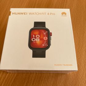 ファーウェイ(HUAWEI)の新品 未使用 未開封HUAWEI WATCH FIT 4 PRO ブラック(その他)