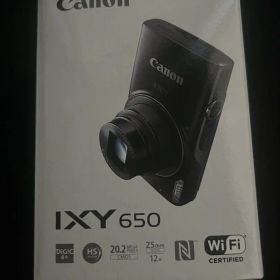【新品未開封】Canon IXY 650 コンパクトデジタルカメラ ブラック