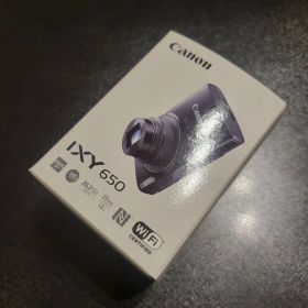 Canon IXY650 コンパクトデジタルカメラ シルバー