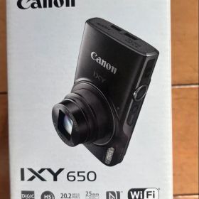 Canon IXY 650 コンパクトデジタルカメラ ブラック