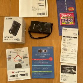 【5年保証加入】Canon IXY650 コンパクトデジタルカメラ ブラック