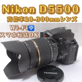 ✨レンズ1本でOK✨Nikon D5500 28-300mm スマホ転送 高倍率