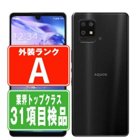 【中古】 A102SH AQUOS zero6 ブラック Aランク SIMフリー 本体 ソフトバンク スマホ シャープ 【あす楽】 【保証あり】 【送料無料】 a102shbk8mtm