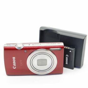 キヤノン(Canon)の■ほぼ新品■IXY 180 レッド 光学8倍ズーム IXY180RE(コンパクトデジタルカメラ)